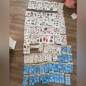 Assorted Temporary Tattoo Sheets